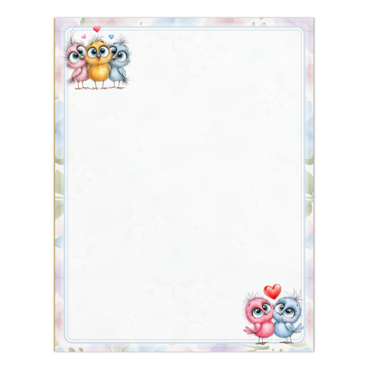 Notepad (Large) | Watercolor Blossoms