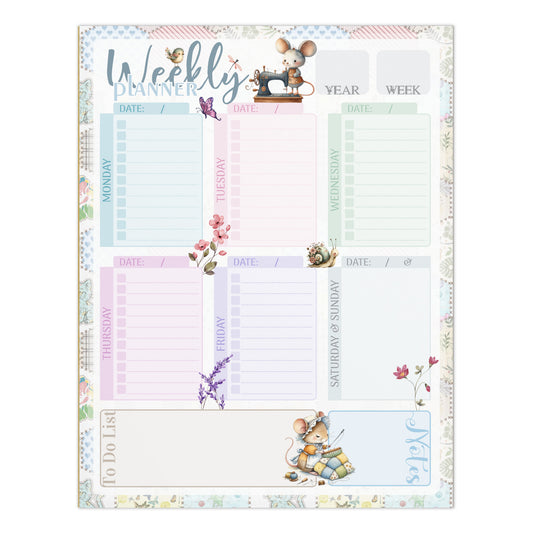 Notepad (Large) | Patchwork Revival Weekly Planner
