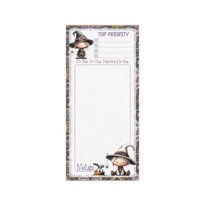 Magnetic Notepad | Everything is Fine Notes Witches