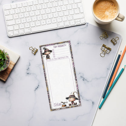 Magnetic Notepad | Everything is Fine Notes Witches