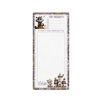 Magnetic Notepad | Everything is Fine Notes Spooky Lane