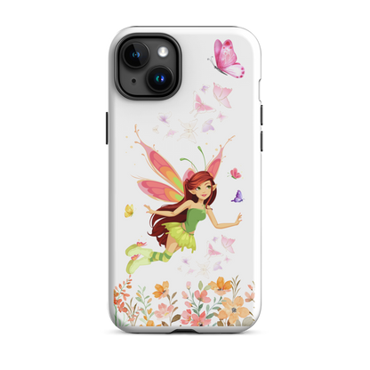 Tough case for iPhone 14, 15, Plus, Pro, Pro Max | Fairy Themed