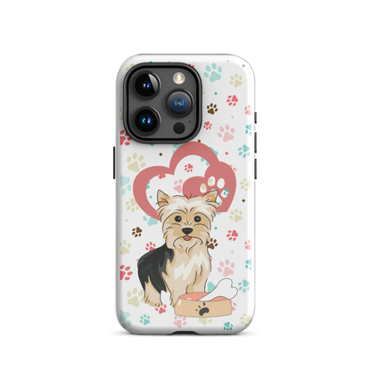 Tough case for iPhone 14, 15, 16, Plus, Pro, Pro Max | Dog Themed