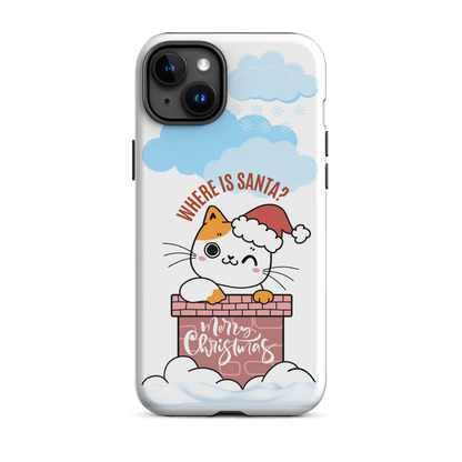 Tough case for iPhone 14, 15, 16, Plus, Pro, Pro Max | Cat Themed