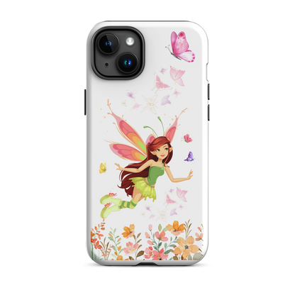 Tough case for iPhone 14, 15, Plus, Pro, Pro Max | Fairy Themed