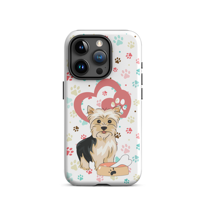 Tough case for iPhone 14, 15, 16, Plus, Pro, Pro Max | Dog Themed