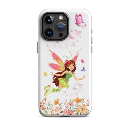 Tough case for iPhone 14, 15, Plus, Pro, Pro Max | Fairy Themed