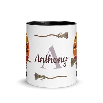 Personalized Coffee Mug 11oz | The Witch Cat's Trick or Treat Adventure