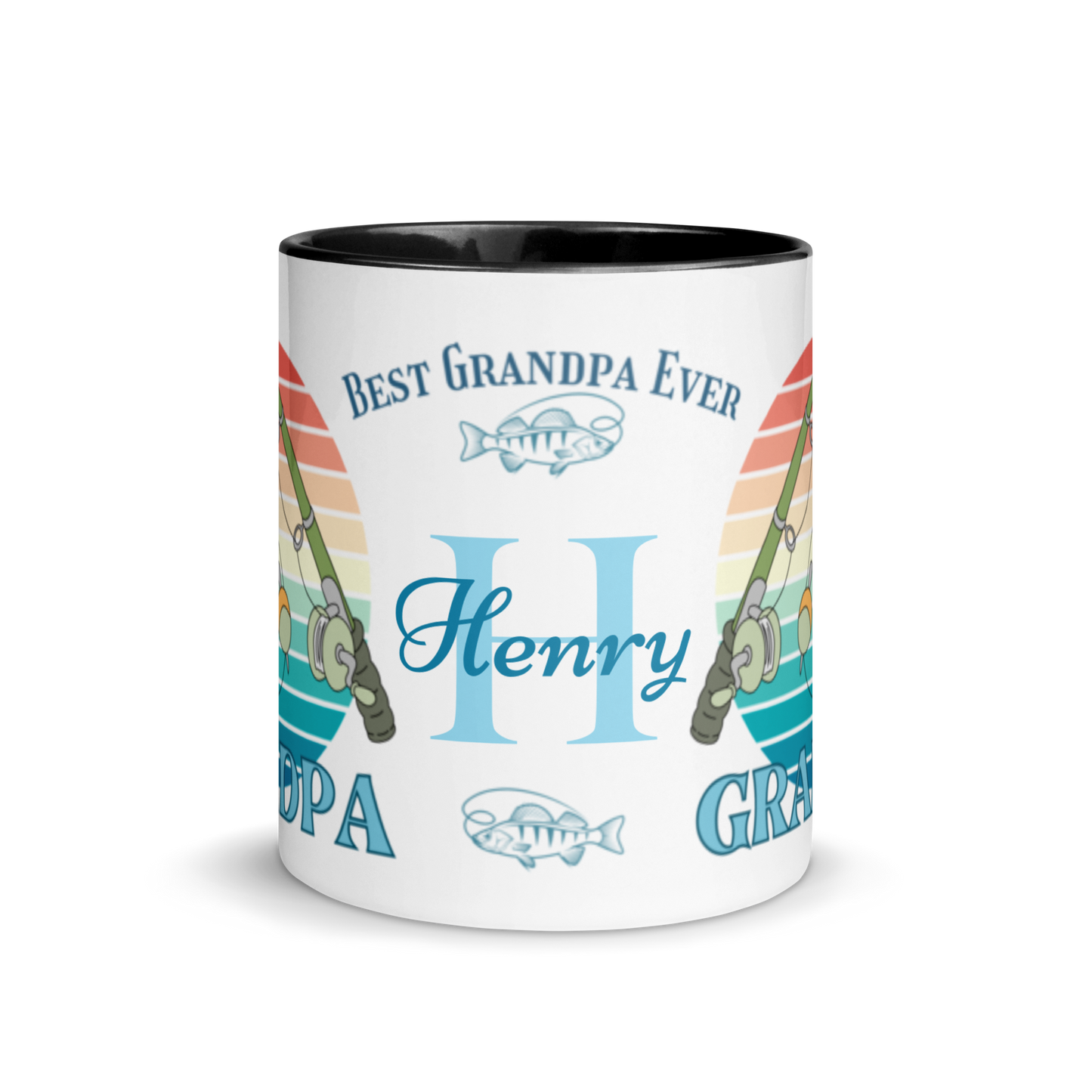 Personalized Coffee Mug 11oz | Reel Cool Grandpa Best Grandpa Ever