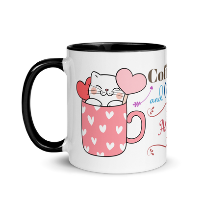 Personalized Coffee Mug 11oz | Adorable Coffee and Cats