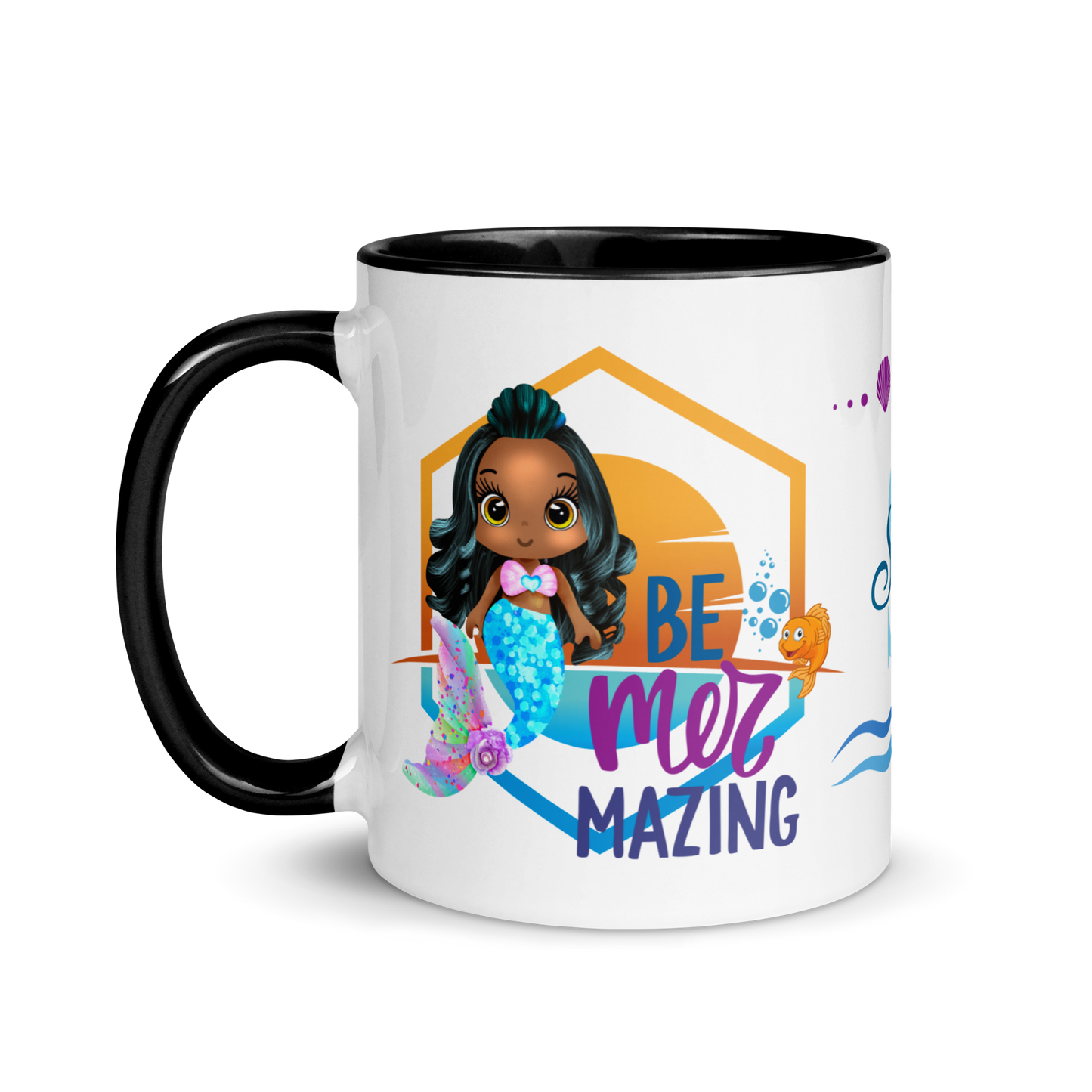 Personalized Coffee Mug 11oz | Under the Sea Be Mer-mazing Mermaid