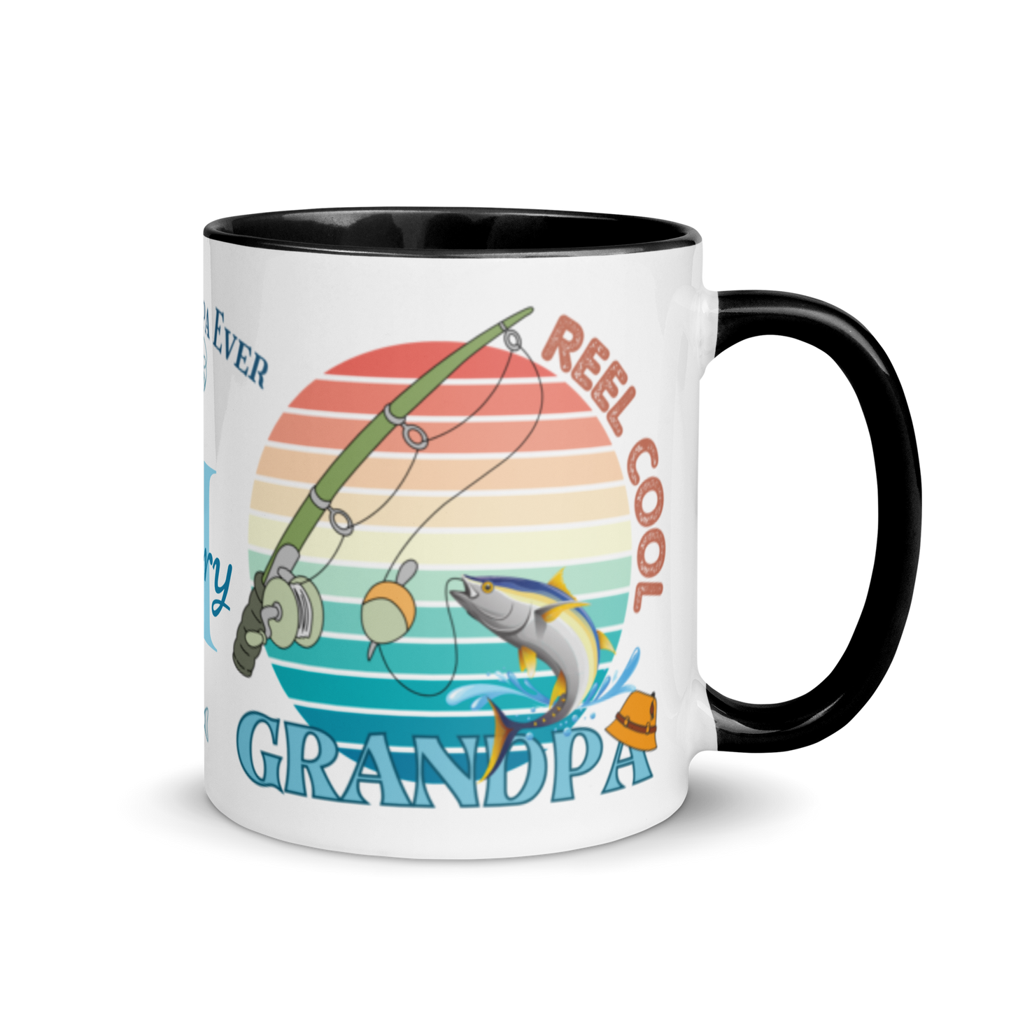 Personalized Coffee Mug 11oz | Reel Cool Grandpa Best Grandpa Ever