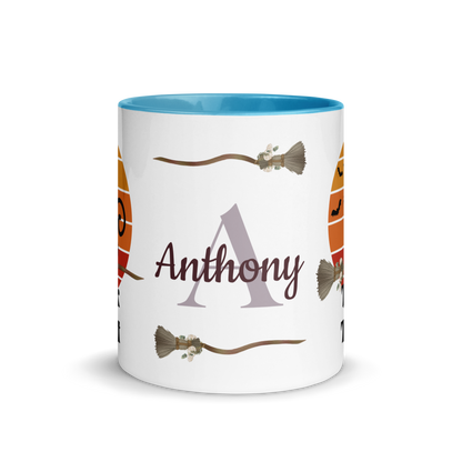 Personalized Coffee Mug 11oz | The Witch Cat's Trick or Treat Adventure