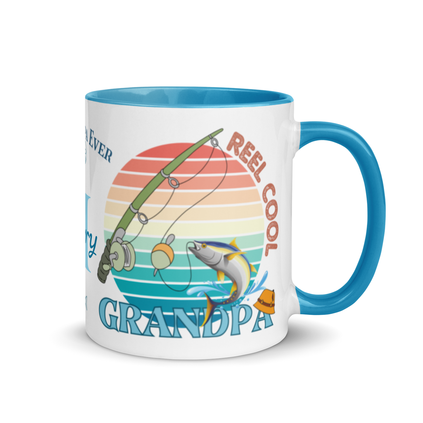 Personalized Coffee Mug 11oz | Reel Cool Grandpa Best Grandpa Ever