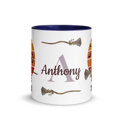 Personalized Coffee Mug 11oz | The Witch Cat's Trick or Treat Adventure