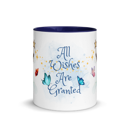 Accent Coffee Mug 11oz | All Wishes Are Granted | Purple Fairy