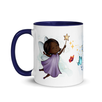 Accent Coffee Mug 11oz | All Wishes Are Granted | Purple Fairy