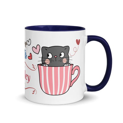 Personalized Coffee Mug 11oz | Adorable Coffee and Cats