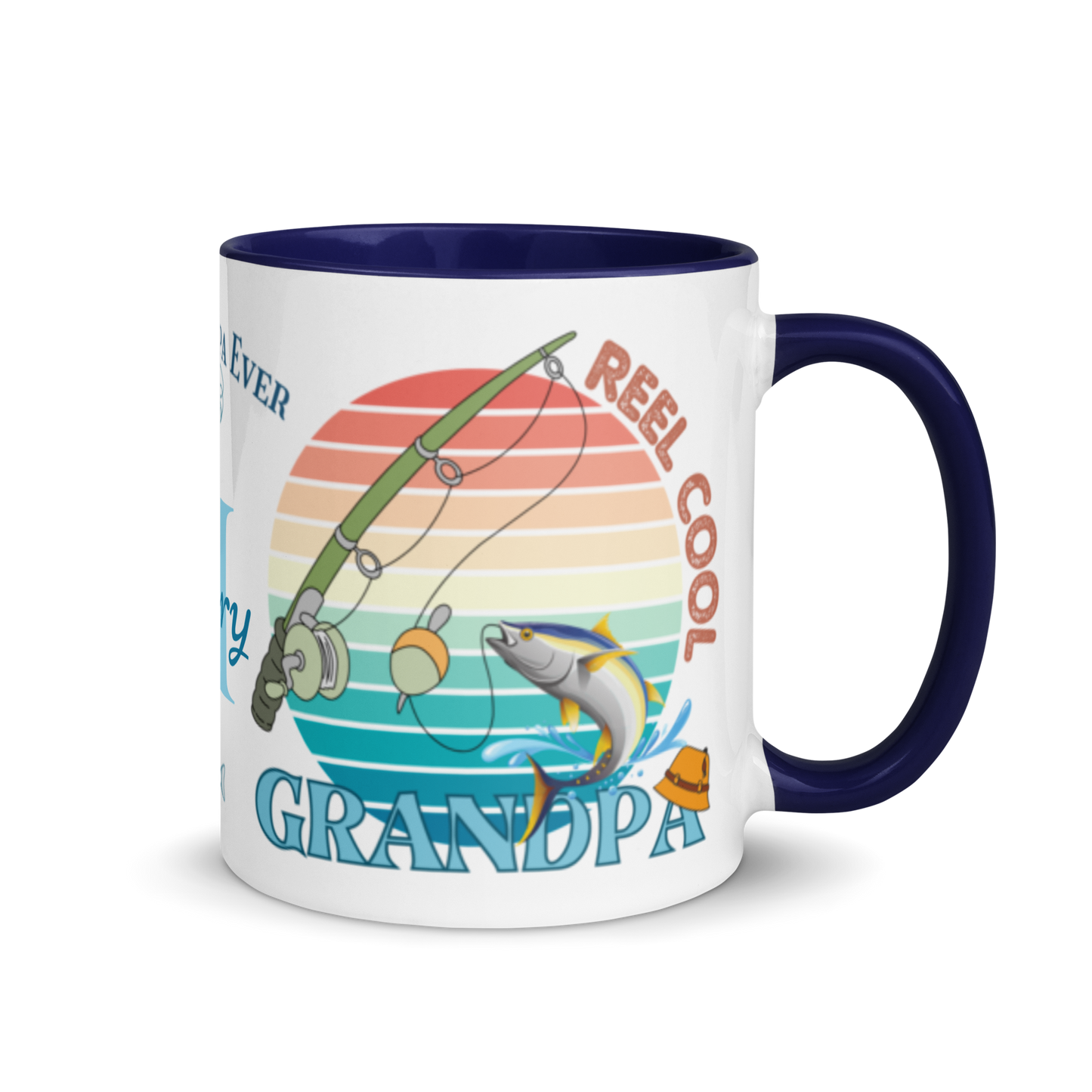 Personalized Coffee Mug 11oz | Reel Cool Grandpa Best Grandpa Ever