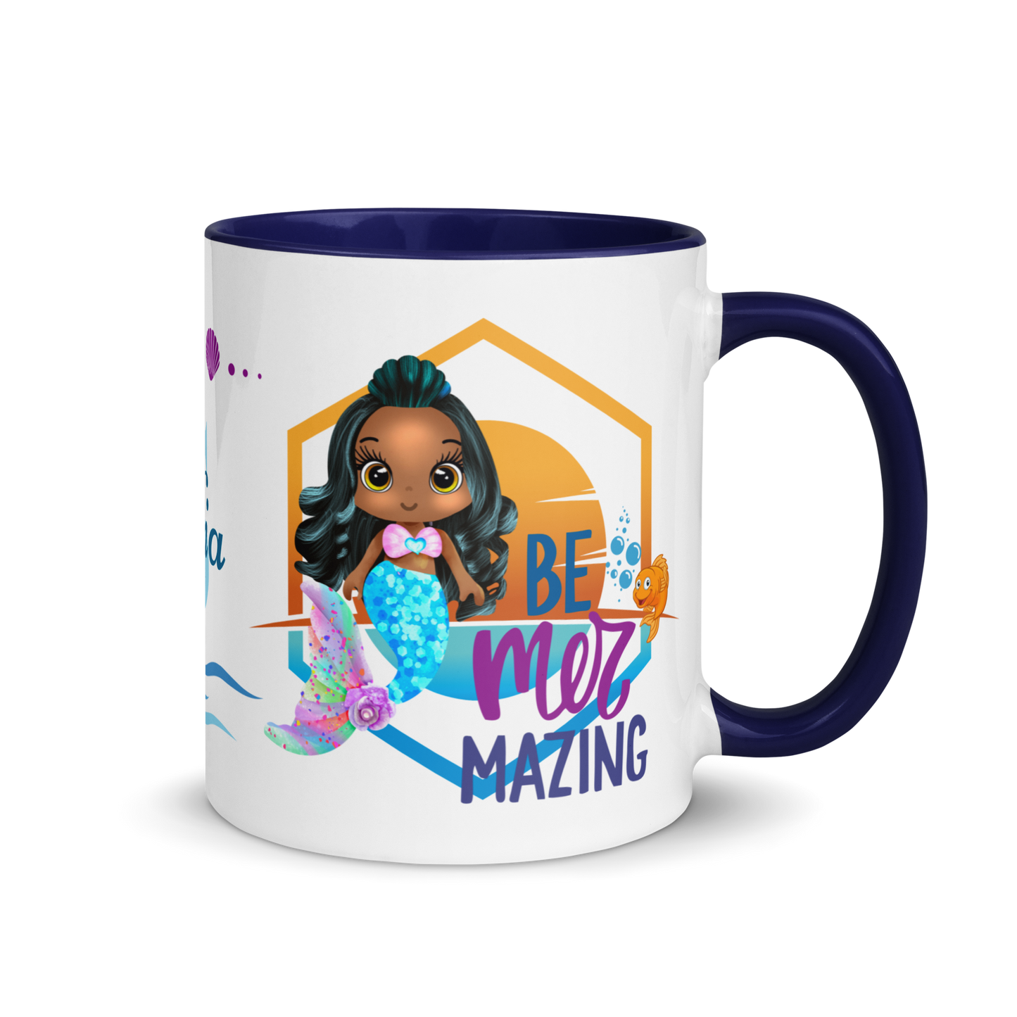 Personalized Coffee Mug 11oz | Under the Sea Be Mer-mazing Mermaid