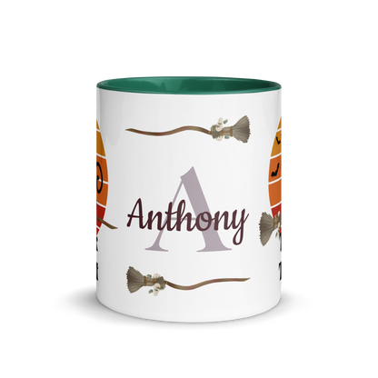 Personalized Coffee Mug 11oz | The Witch Cat's Trick or Treat Adventure