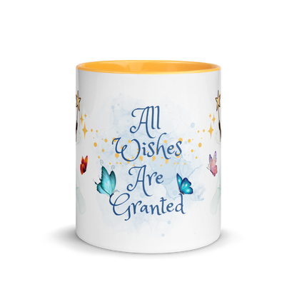 Accent Coffee Mug 11oz | All Wishes Are Granted | Purple Fairy