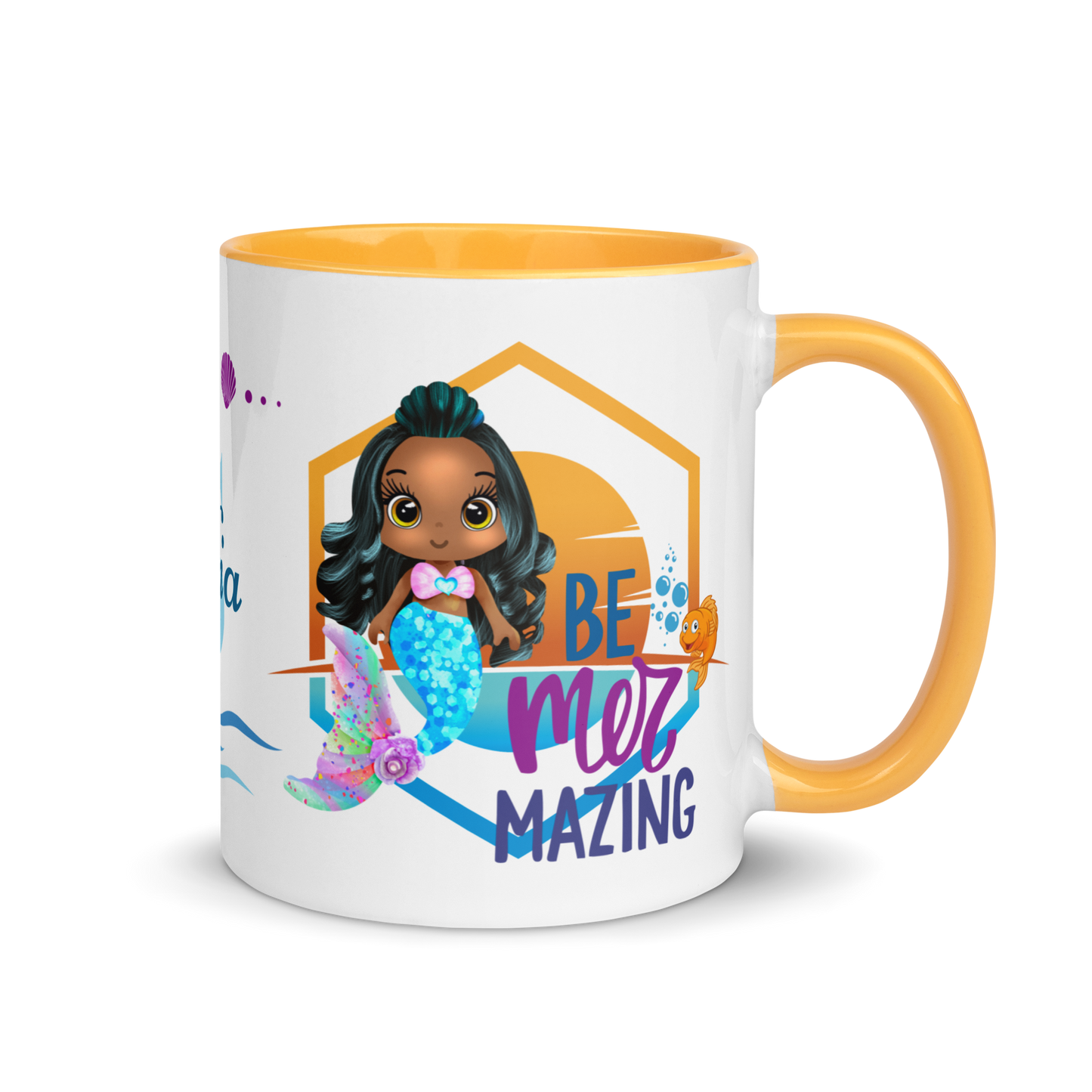 Personalized Coffee Mug 11oz | Under the Sea Be Mer-mazing Mermaid