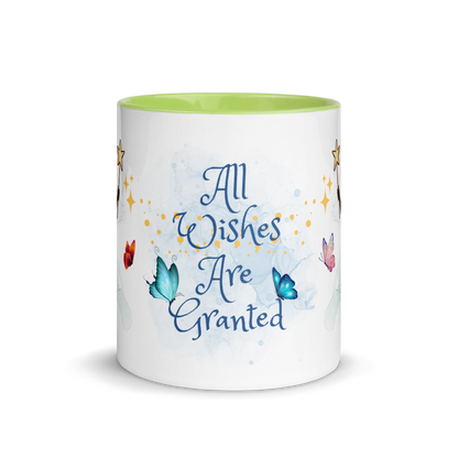 Accent Coffee Mug 11oz | All Wishes Are Granted | Purple Fairy