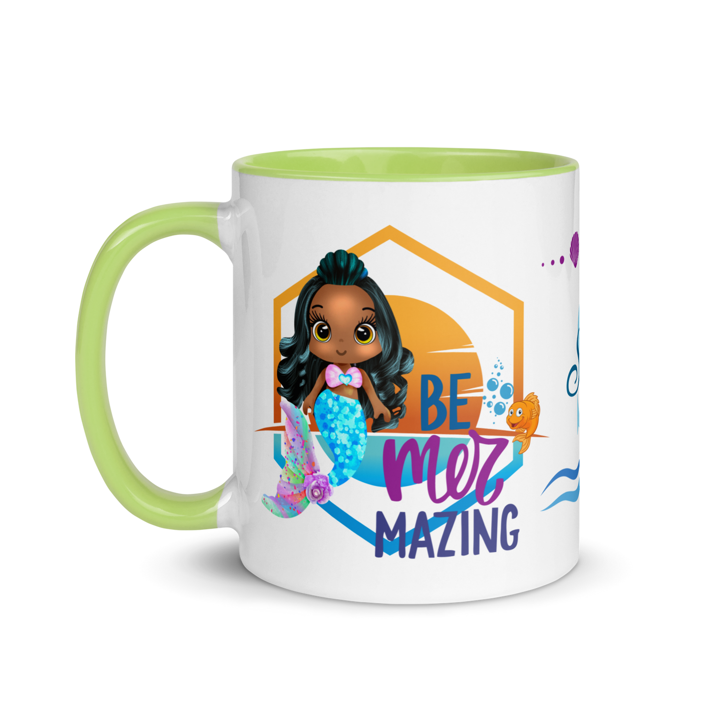 Personalized Coffee Mug 11oz | Under the Sea Be Mer-mazing Mermaid