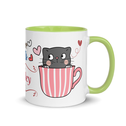 Personalized Coffee Mug 11oz | Adorable Coffee and Cats
