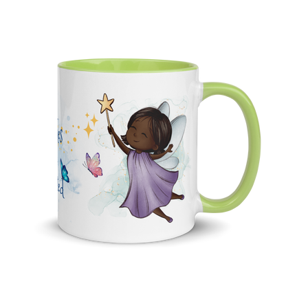 Accent Coffee Mug 11oz | All Wishes Are Granted | Purple Fairy