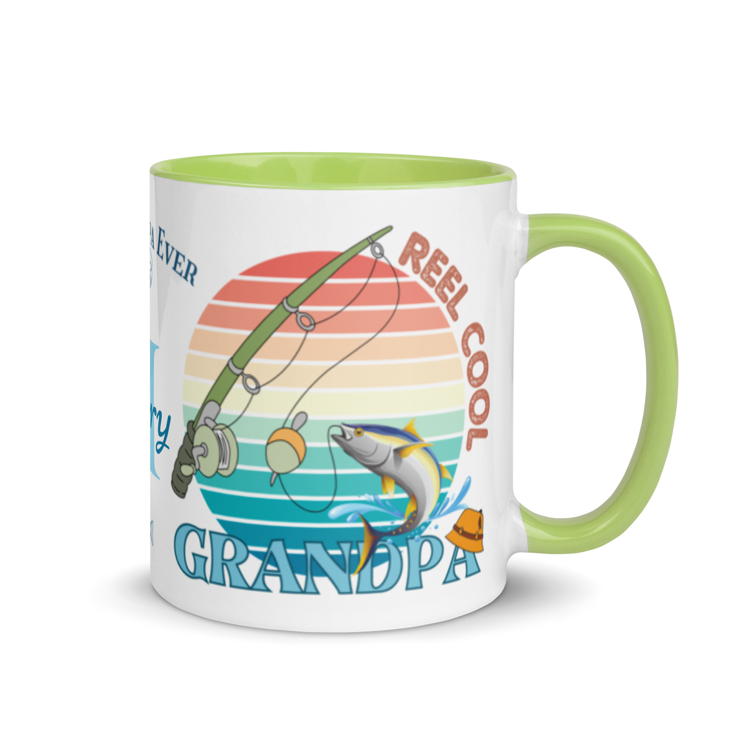 Personalized Coffee Mug 11oz | Reel Cool Grandpa Best Grandpa Ever