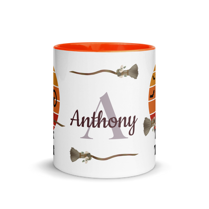 Personalized Coffee Mug 11oz | The Witch Cat's Trick or Treat Adventure
