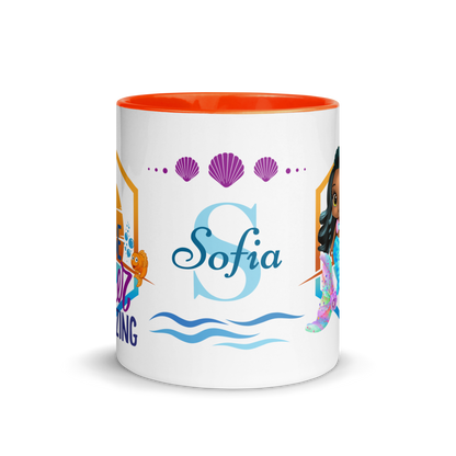 Personalized Coffee Mug 11oz | Under the Sea Be Mer-mazing Mermaid