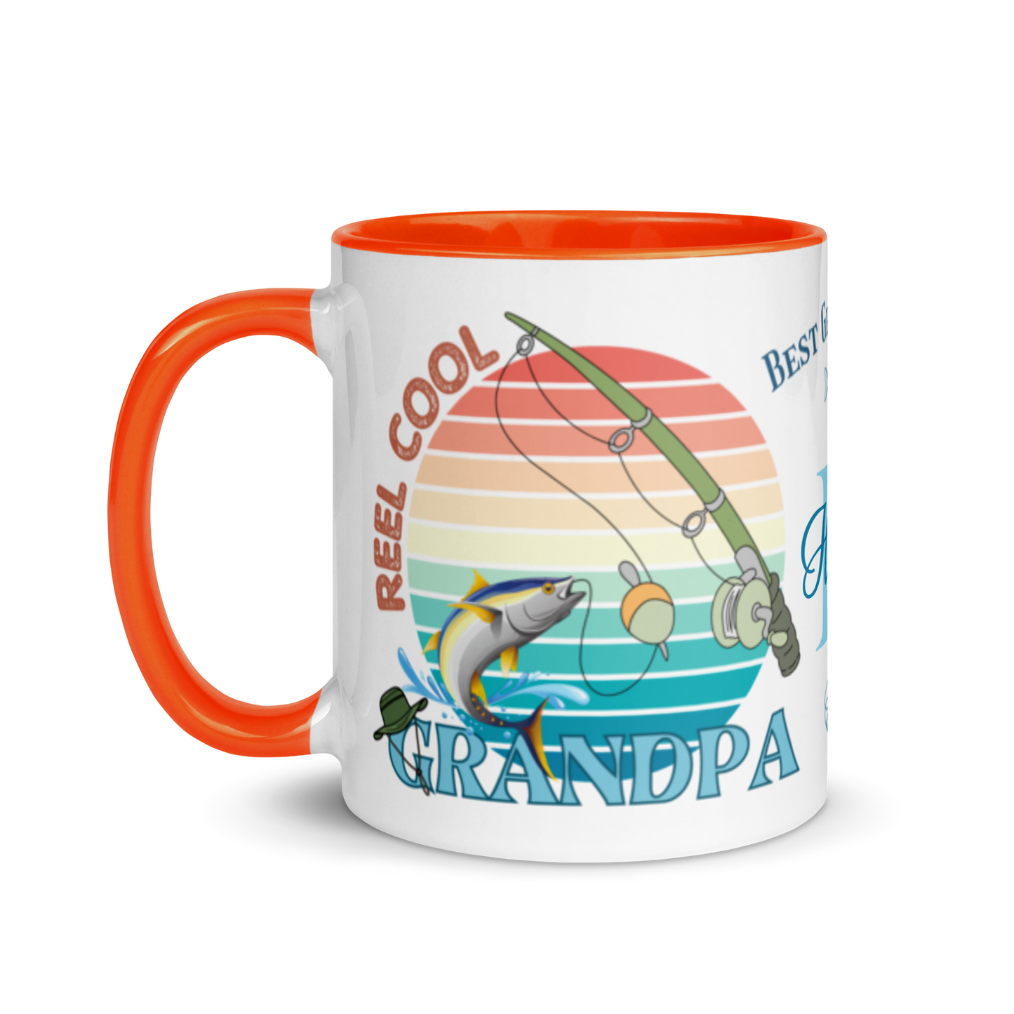 Personalized Coffee Mug 11oz | Reel Cool Grandpa Best Grandpa Ever