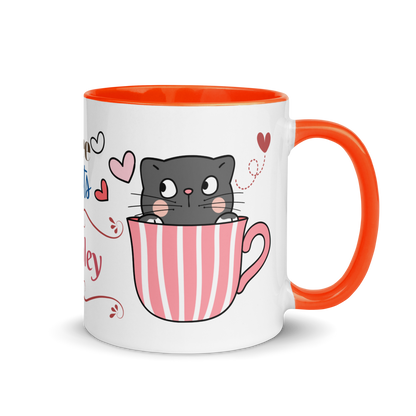 Personalized Coffee Mug 11oz | Adorable Coffee and Cats