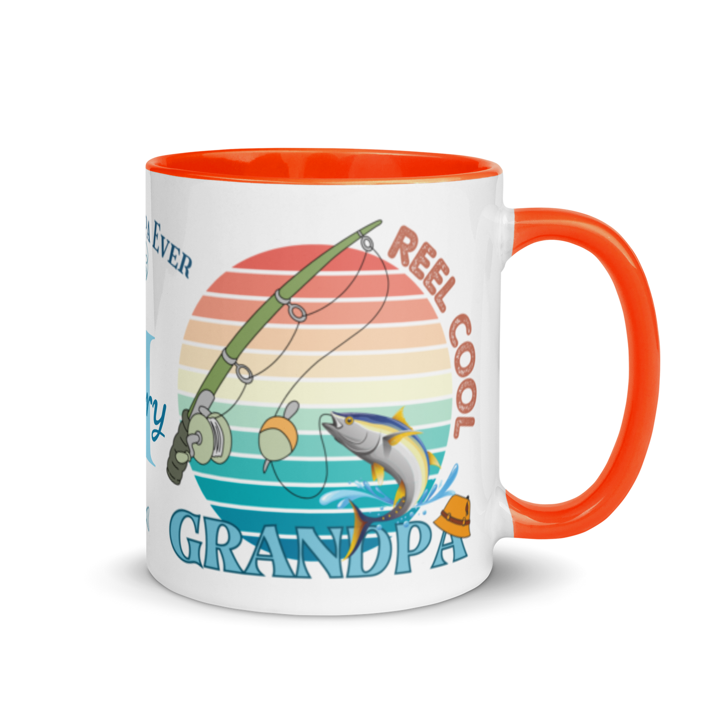 Personalized Coffee Mug 11oz | Reel Cool Grandpa Best Grandpa Ever