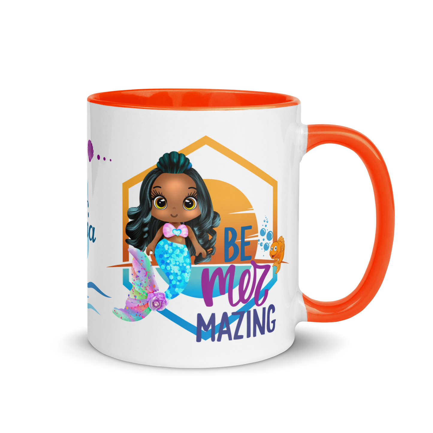 Personalized Coffee Mug 11oz | Under the Sea Be Mer-mazing Mermaid