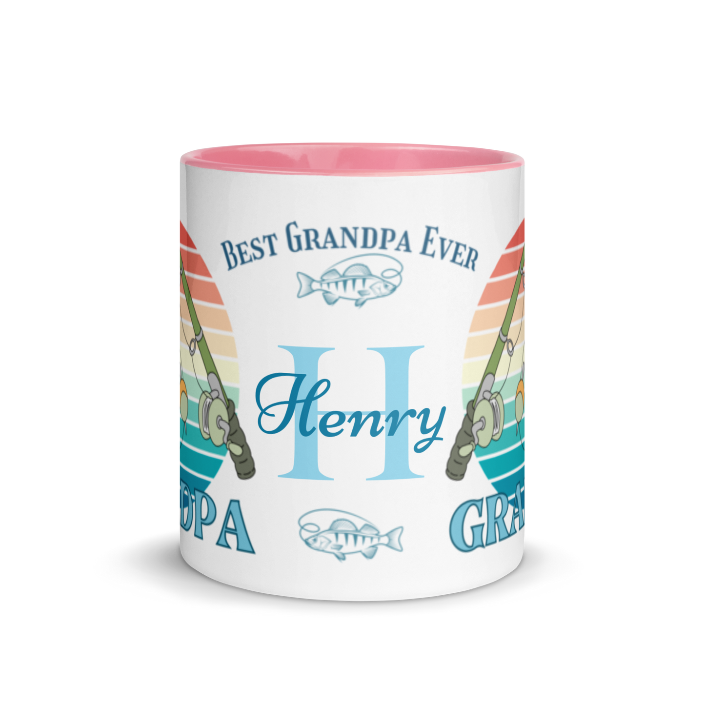 Personalized Coffee Mug 11oz | Reel Cool Grandpa Best Grandpa Ever