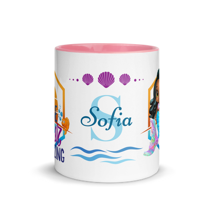 Personalized Coffee Mug 11oz | Under the Sea Be Mer-mazing Mermaid