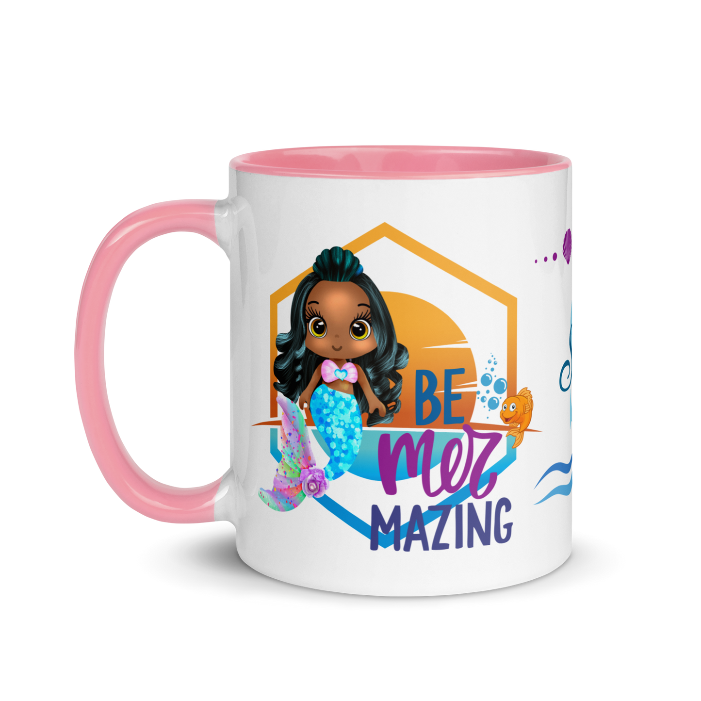 Personalized Coffee Mug 11oz | Under the Sea Be Mer-mazing Mermaid