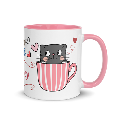 Personalized Coffee Mug 11oz | Adorable Coffee and Cats