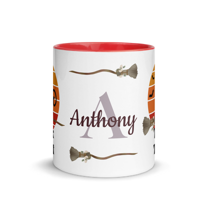Personalized Coffee Mug 11oz | The Witch Cat's Trick or Treat Adventure