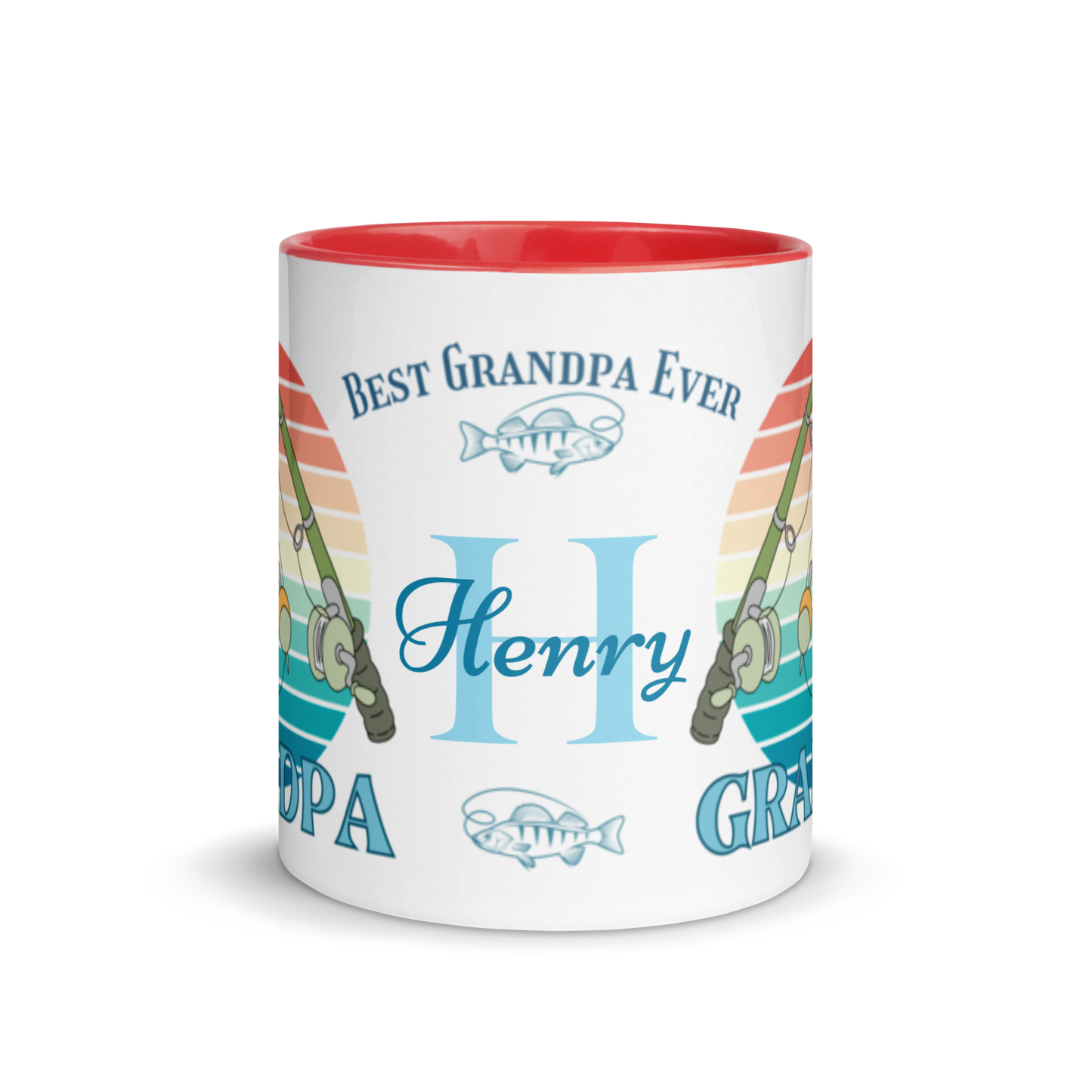 Personalized Coffee Mug 11oz | Reel Cool Grandpa Best Grandpa Ever