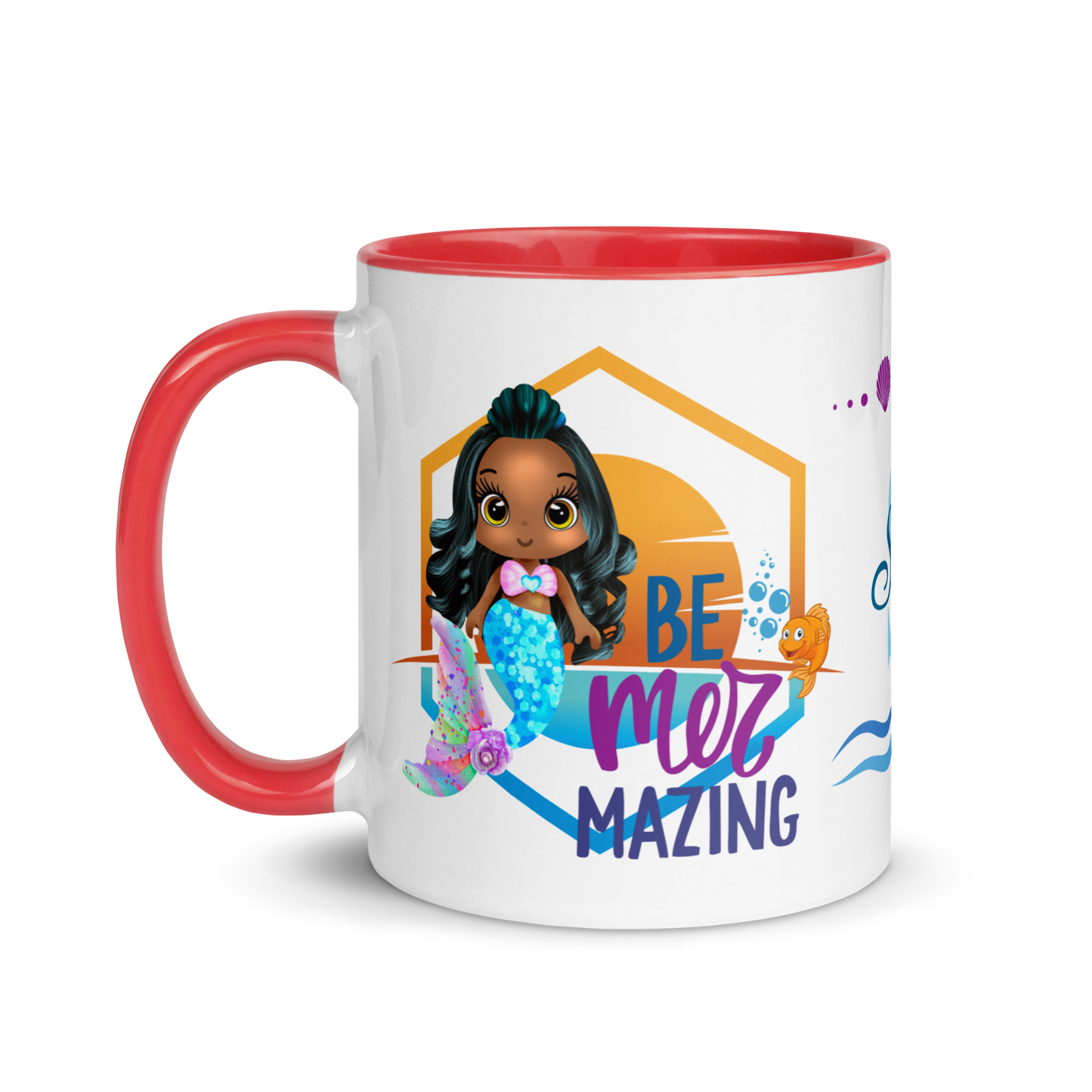 Personalized Coffee Mug 11oz | Under the Sea Be Mer-mazing Mermaid