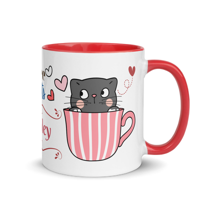 Personalized Coffee Mug 11oz | Adorable Coffee and Cats