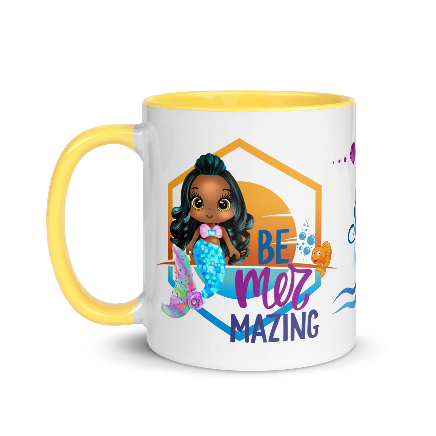 Personalized Coffee Mug 11oz | Under the Sea Be Mer-mazing Mermaid