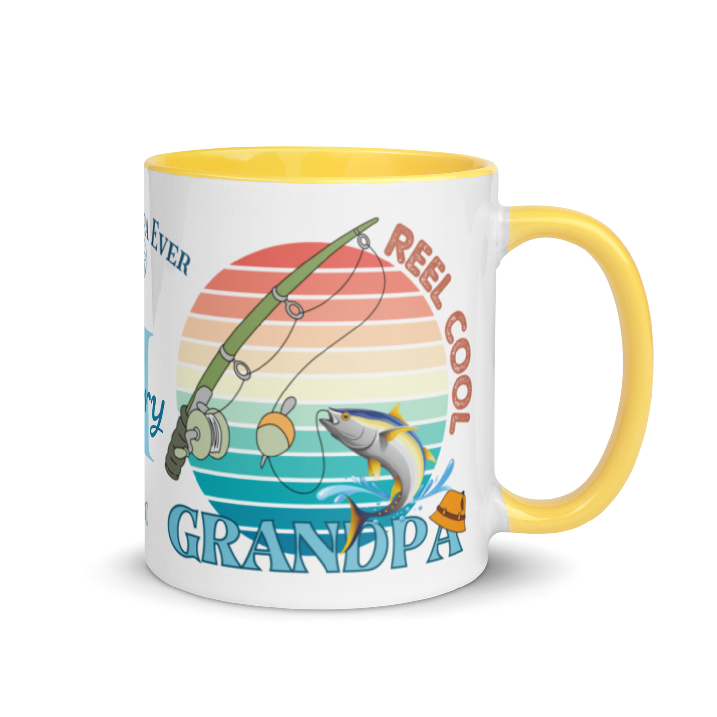 Personalized Coffee Mug 11oz | Reel Cool Grandpa Best Grandpa Ever