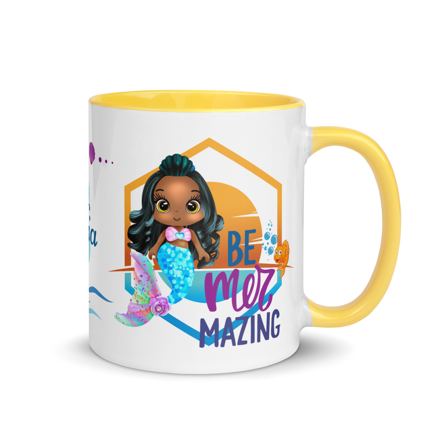 Personalized Coffee Mug 11oz | Under the Sea Be Mer-mazing Mermaid