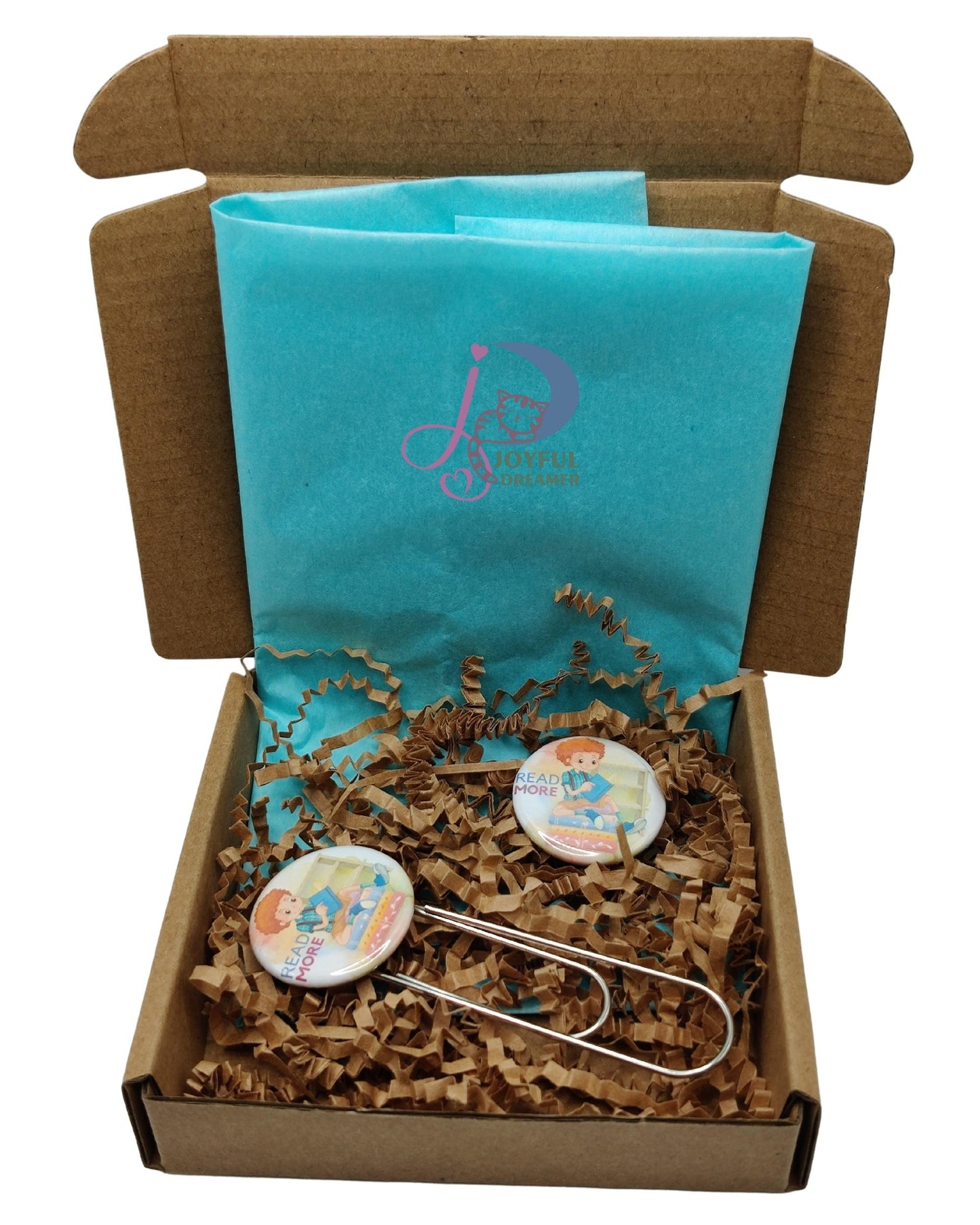 Gift Set | Jumbo Paperclip Bookmark and White Board Magnet